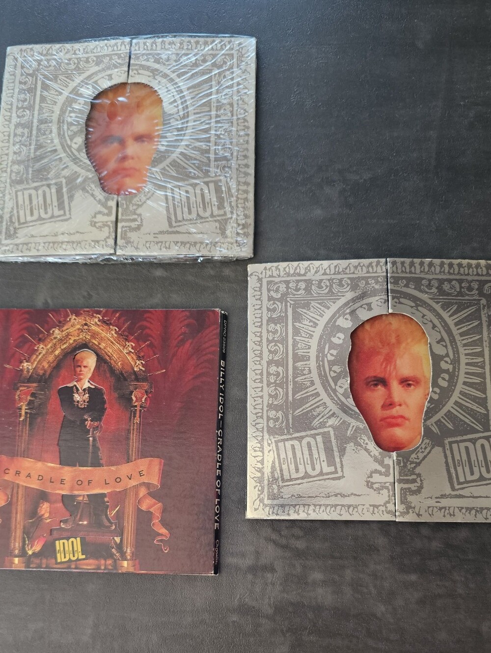 Billy Idol 'Cradle of Love' CD Single and Charmed Life Collectors Edition